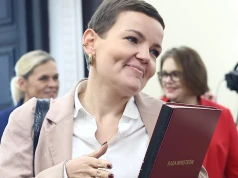 Ministerka kultury zaskoczyła na wybiegu. Modelką została nie bez powodu