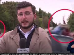 Kościerzyna: 14-latka na hulajnodze została potrącona przez samochód podczas relacji na żywo w TVP3