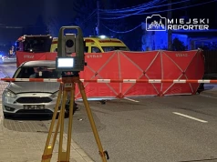 Śmiertelny wypadek na Bielanach. Nie żyje motocyklista