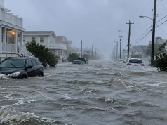 Potężna burza uderzyła w New Jersey. West Wildwood znalazło się pod wodą