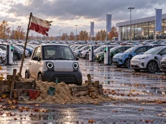 Te elektryczne samochody bronią placu jak Nemeczek. Aleście się rzucili