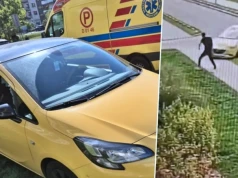 Samochód wjechał na chodnik, kobieta dostała drgawek. Dramatyczna akcja na Swojczycach