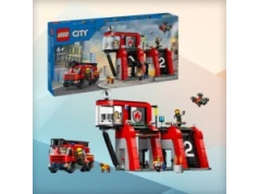 LEGO City Remiza strażacka z wozem strażackim za 219,99 zł (cena kat. 339,99 zł) w polskich sklepach