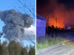 Potężny pożar w Rosji. Wybuch w fabryce, są ofiary