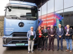 Pierwsza ciężarówka z polską dopłatą do elektryków: eActros w Trans Południe