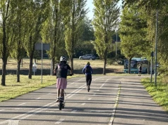 Zakaz jazdy na hulajnogach elektrycznych po velostradzie. Jest pomysł zmian