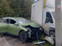Czołowe zderzenie na ul. Krakowskiej