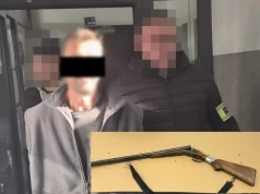Groził partnerce i jej synowi ze strzelbą w ręku. 52-latek trafił do aresztu