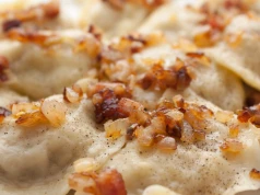 Pierogi z kaszanką z miejsca skradły moje serce. Ruskich już nie lepię
