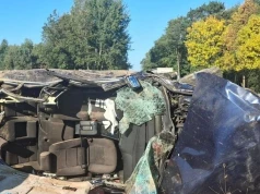 Z nowego BMW pozostały strzępy. Kupił je dzień przed wypadkiem