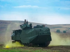 Pierwsze transportery amfibijne AAV-7 w Rumunii