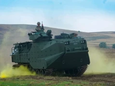 Dziewięć AAV7 w rumuńskiej piechocie morskiej