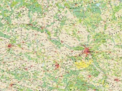 Zaktualizowana mapa pokrycia terenu w skali 1:500 000