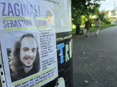 Sebastian zaginął ponad miesiąc temu. Na olsztyńskich słupach pojawiły się plakaty z wizerunkiem 24-latka