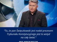 Prof. Marcin Matczak: Prezesura Święczkowskiego to wstyd na cały świat.