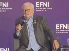 Awantura na urodzinach Wałęsy