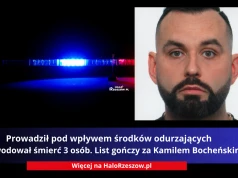 Prowadził pod wpływem środków odurzających i spowodował śmierć 3 osób. List gończy za Kamilem Bocheńskim!