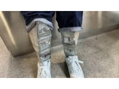 Przykleił sobie procesory do nóg. Chciał przemycić je do Chin
