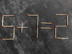 Łamigłówka matematyczna dla bystrzaków. Trzeba przełożyć zapałkę w mniej niż 15 sekund