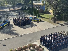 Mazowieccy policjanci oddali hołd policjantowi, który zginął na służbie