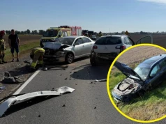 Wypadek na DK91 w Karlinie. Zderzyły się cztery samochody osobowe – są utrudnienia