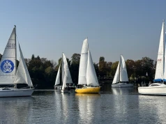 Grand Prix na Jeziorze Ślesińskim. Rywalizuje około 20 jednostek