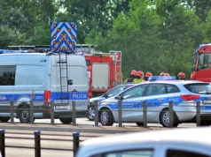 Poważny wypadek na Trasie Łazienkowskiej. Kierowca był reanimowany