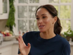 Meghan gotuje i zapowiada niespodzianki. W tle widać jej domową kuchnię