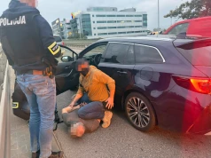 Jechał skradzioną Toyotą i był poszukiwany w Europie. „Kobra” z kolejną skuteczną akcją. Dynamiczne zatrzymanie w Al. Jerozolimskich