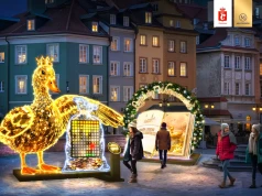 Tak będzie wyglądała nowa iluminacja świąteczna w Warszawie. Nawiąże do warszawskich legend i baśni! Mamy wizualizacje