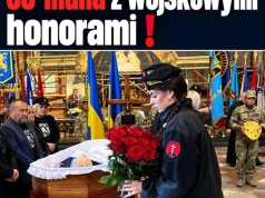 Ukraina: pogrzeb SS-mana z wojskowymi honorami!