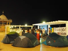 Lanzarote: protestujący rozbili obozowisko w sprawie kryzysu mieszkaniowego