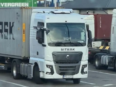 Sitrak C7H już w Polsce, przy pracy na kontenerach – to chiński kuzyn MAN-a
